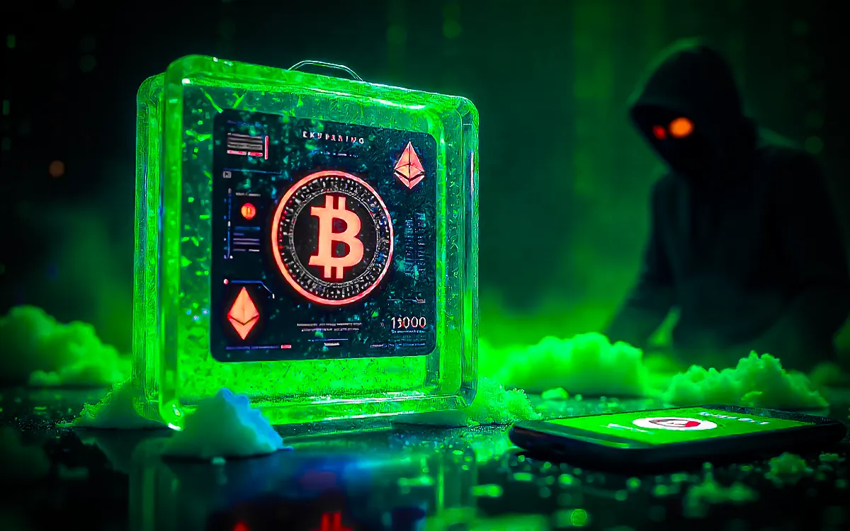 What is a Frozen Crypto Wallet Scam?